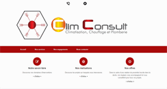 Desktop Screenshot of climconsult.com