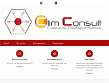 Tablet Screenshot of climconsult.com